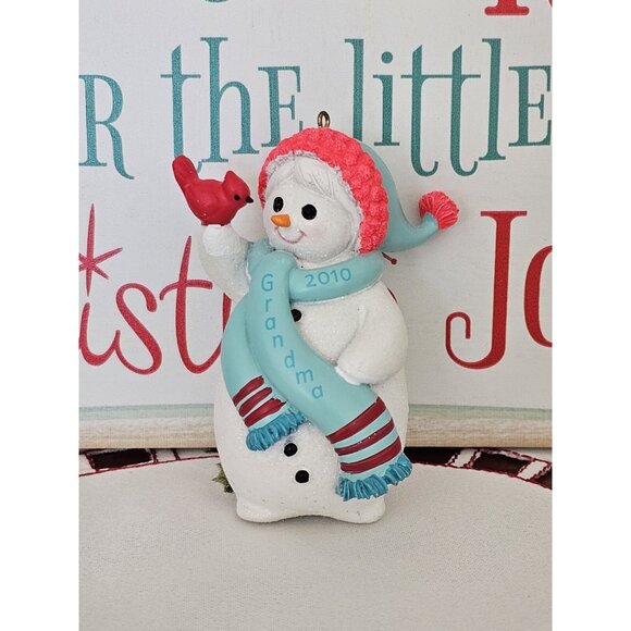 American Greetings 2010 Grandma Christmas Ornament - Picture 3 of 7